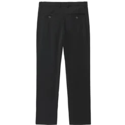 OUKU Men's Dress Pants Trousers Slacks Flat Front Pants Suit Pants Straight Leg Geometry Stretch No-Iron Formal Wedding Business Classic Style Casual Black Royal Blue High Waist Stretchy