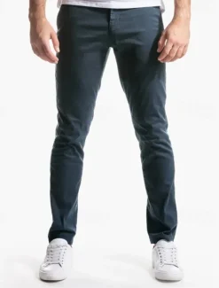 OUKU Men's Dress Pants Trousers Chinos Buttons Pocket Solid Colored Comfort Formal Party Work Fashion Classic Style ArmyGreen Smoky gray Micro-elastic