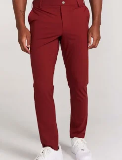 OUKU Men's Dress Pants Trousers Chinos Buttons Pocket Plain Comfort Formal Party Work Fashion Classic Style Black White Micro-elastic