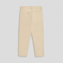 Online OUKU Men's Dress Pants Zipper Pocket Solid Color Breathable Full Length Formal Office Business Chic & Modern Formal Navy Blue Micro-elastic Khaki