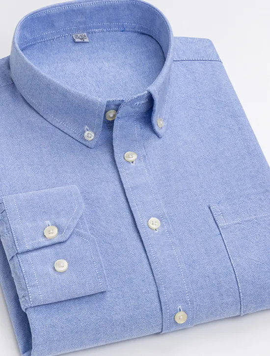 Best OUKU Men's Dress Shirt Button Down Shirt Collared Shirt Oxford Shirt Tartan Wedding Casual A B F G Long Sleeve All Seasons Clothing Apparel