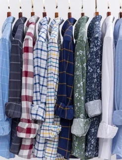 Best OUKU Men's Dress Shirt Button Down Shirt Collared Shirt Oxford Shirt Tartan Wedding Casual A B F G Long Sleeve All Seasons Clothing Apparel
