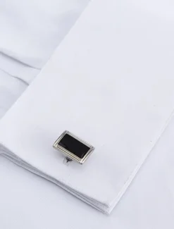Discount OUKU Men's Dress Shirt French Cuff Shirt Collared Shirt Button Up Shirt Plain Wedding Party White Pink Blue Long Sleeve Turndown Spring, Fall, Winter, Summer Clothing Apparel Collared Shirts