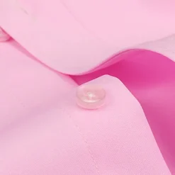Clearance OUKU Men's Dress Shirt Non Iron Shirt Wedding Going out White Pink Wine Green Long Sleeve Turndown Spring Fall Clothing Apparel