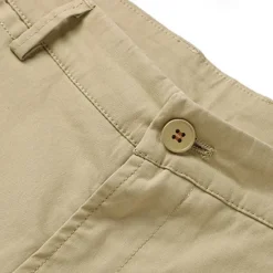 Online OUKU Men's Dress Shorts Burmuda Shorts Work Shorts Golf Shorts Pocket Plain Comfort Breathable Knee Length Outdoor Business Fashion Casual Black White