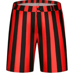 Discount OUKU Men's Dress Shorts Burmuda Shorts Work Shorts Pocket Striped Comfort Breathable Short Outdoor Business Fashion Casual Black White