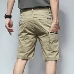 Hot OUKU Men's Dress Shorts Burmuda Shorts Work Shorts Golf Shorts Pocket Plain Comfort Breathable Knee Length Outdoor Business Fashion Casual Black Pink