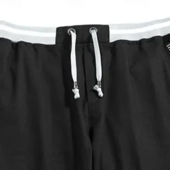 Best OUKU Men's Dress Shorts Burmuda Shorts Work Shorts Pocket Drawstring Plain Comfort Breathable Knee Length Outdoor Business Fashion Casual Black Blue