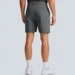 New OUKU Men's Dress Shorts Work Shorts Golf Shorts Pocket Plain Comfort Breathable Knee Length Outdoor Business Sports Casual Black White
