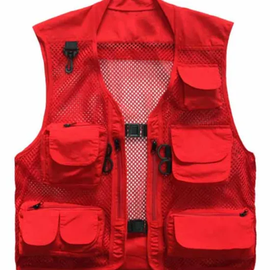 Outlet OUKU Men's Fishing Vest Hiking Vest Work Vest Outdoor Multi-Pockets Quick Dry Lightweight Breathable Autumn / Fall Spring Summer Vest / Gilet Mesh Camping / Hiking Hunting Fishing Blue khaki Green