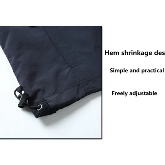 Clearance OUKU Men's Fishing Vest Hiking Vest Top Outdoor Breathable Quick Dry Multi Pockets Summer Mesh Polyester Navy Black khaki Climbing Camping / Hiking / Caving