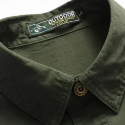 New OUKU Men's Flag American US Flag Letter Printed Work Shirt Western Shirt Cargo Shirt Short Sleeve Casual Tactical Going out Summer Turndown Buttons Print Black Army Green Dark Blue Gray