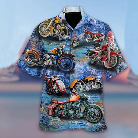Discount OUKU Men's Flamingo Lights Shirt Summer Hawaiian Shirt Aloha Shirt Short Sleeve Shirt Turndown Tropical Fashion Streetwear Casual Hawaiian Holiday Black Yellow Light Green S M L