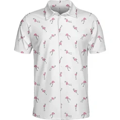 Best OUKU Men's Flamingo Tropical Shirt Summer Hawaiian Shirt Aloha Shirt Short Sleeve Shirt Turndown Designer Color Block Classic Holiday Black White 3D Print S M L