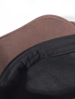 Sale OUKU Men's Flat Cap Ascot Hat Newsboy Hat Black Navy Blue Cotton Fashion Casual Street Daily Plain Adjustable Sunscreen Breathable
