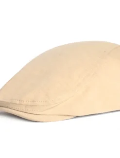 Hot OUKU Men's Flat Cap Black White Cotton Streetwear Stylish 1920s Fashion Outdoor Daily Going out Plain Sunscreen
