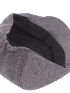 Hot OUKU Men's Flat Cap Black White Cotton Streetwear Stylish 1920s Fashion Outdoor Daily Going out Plain Sunscreen