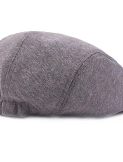 Hot OUKU Men's Flat Cap Black White Cotton Streetwear Stylish 1920s Fashion Outdoor Daily Going out Plain Sunscreen