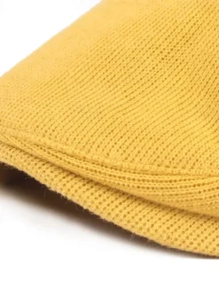 Outlet OUKU Men's Flat Cap Black Yellow Cotton Streetwear Stylish 1920s Fashion Outdoor Daily Going out Plain Warm