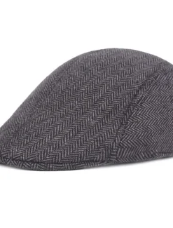 Hot OUKU Men's Flat Cap Light Grey Dark Gray Cotton Streetwear Stylish 1920s Fashion Outdoor Daily Going out Graphic Prints Warm