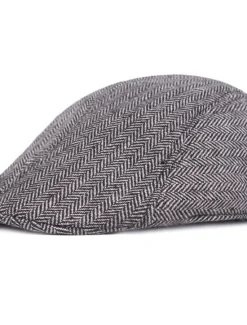 Hot OUKU Men's Flat Cap Light Grey Dark Gray Cotton Streetwear Stylish 1920s Fashion Outdoor Daily Going out Graphic Prints Warm