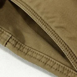 OUKU Men's Fleece Lined Pants Hiking Pants Trousers Work Pants Cargo Pants Track Pants Winter Outdoor Thermal Warm Windproof Fleece Lining Ripstop Bottoms khaki Black Army Green Fishing Climbing Running