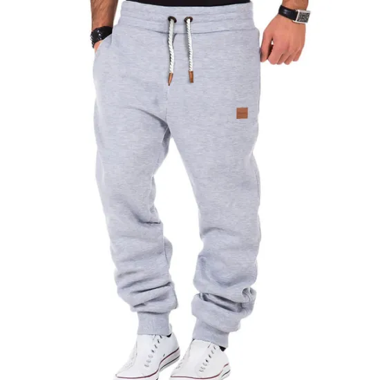 Online OUKU Men's Fleece Pants Sweatpants Joggers Trousers Pocket Plain Comfort Breathable Outdoor Daily Going out Fashion Casual Black Army Green