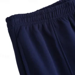 Discount OUKU Men's Fleece Pants Sweatpants Trousers Straight Leg Sweatpants Flared Sweatpants Pocket Drawstring Elastic Waist Color Block Comfort Breathable Outdoor Daily Going out Fashion Casual Black-White Black