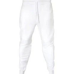 New OUKU Men's Fleece Pants Sweatpants Joggers Winter Pants Trousers Pocket Drawstring Elastic Waist Solid Color Warm Full Length Daily Casual Plus velvet Loose Fit Light gray-pure light board Dark gray-light