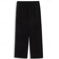 OUKU Men's Fleece Pants Sweatpants Joggers Trousers Straight Leg Sweatpants Elastic Waist Straight Leg Solid Color Plain Breathable Comfortable Full Length Sports Outdoor Daily Wear Casual / Sporty