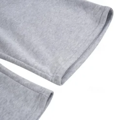 Hot OUKU Men's Fleece Pants Sweatpants Joggers Trousers Straight Leg Sweatpants Pocket Plain Comfort Breathable Outdoor Daily Going out Fashion Streetwear Black Wine