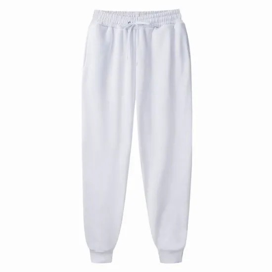 Clearance OUKU Men's Fleece Pants Sweatpants Joggers Winter Pants Trousers Side Pockets Elastic Waist Fleece Solid Color Comfort Warm Daily Casual Navy Apricot