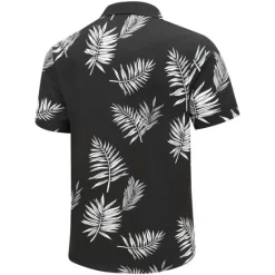 Outlet OUKU Men's Floral Coconut Tree Bus Shirt Summer Hawaiian Shirt Aloha Shirt Short Sleeves Shirt Turndown Fashion Streetwear Designer Outdoor Street Casual Black Yellow Navy Blue S M L