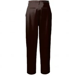 New OUKU Men's Floral Dress Pants Mid Waist Vintage Casual Outdoor Home Dailywear Zipper Pocket Summer Spring Fall 3D Print Brown
