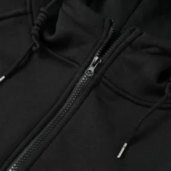 Sale OUKU Men's Full Zip Hoodie Zip Up Hoodie Tactical Hoodie Black Wine Army Green Khaki Dark Gray Hooded Plain Zip Up Pocket Sports & Outdoor Daily Holiday Polyester Streetwear Basic Casual Spring & Fall
