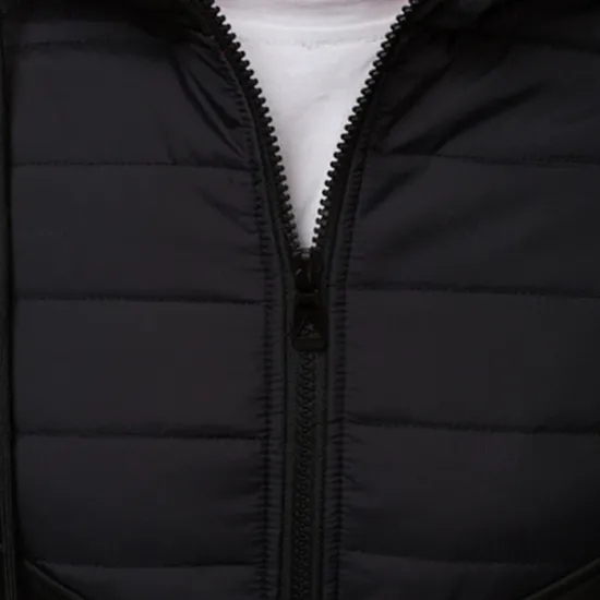 Outlet OUKU Men's Full Zip Hoodie Zip Up Hoodie Black Dark Gray Gray Hooded Color Block Zip Up Patchwork Pocket Sports & Outdoor Daily Holiday Polyester Streetwear Basic Casual Fall & Winter Clothing Apparel