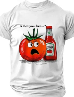 Hot OUKU Men's Funny Letter Print T shirt Tee Top Short Sleeve T shirt Crew Neck Shirt Sports Classic Casual Street Sports Outdoor Holiday Light Blue Black White Summer Spring Clothing Apparel S M L XL XXL