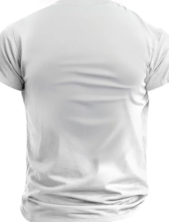 Hot OUKU Men's Funny Letter Print T shirt Tee Top Short Sleeve T shirt Crew Neck Shirt Sports Classic Casual Street Sports Outdoor Holiday Light Blue Black White Summer Spring Clothing Apparel S M L XL XXL