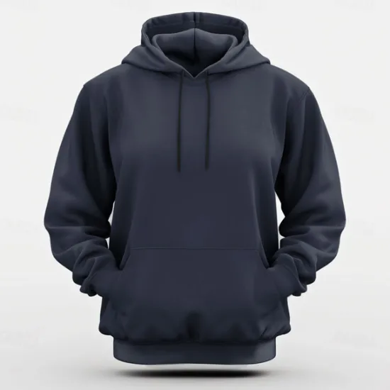 Clearance OUKU Men's Funny Mechanic Hoodies Sweatshirt Fashion Cool Long Sleeve Crew Neck Party Holiday Streetwear Black Blue Drawstring Fall Winter Designer