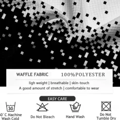 Clearance OUKU Men's Geometric Golf Shirt Long Sleeve Polo Shirts Collared Shirts Casual Vacation Wear Formal Wear Festival Wear Buttons 3D Print Spring Fall Winter Black