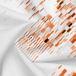 Discount OUKU Men's Geometric Pattern Geometry Printed Shirts Short Sleeve Business Casual Outdoor Street Wear to work Summer Turndown Print Button-Down White Blue Orange