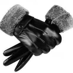 OUKU Men's Gift Daily Black Grey Scarf Plain