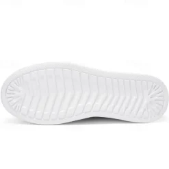Clearance OUKU Men's Gold Metallic Low-Top Sneakers – Stylish Lace-Up Shoes with White Non-Slip Sole for Casual and Party Wear