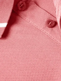 Discount OUKU Men's Golf Shirt Golf Polos Shirts Work Casual Lapel Short Sleeve Basic Modern Plain Patchwork Buttons Summer Regular Fit Black White Pink Red Navy Blue Emerald Green Golf Shirt