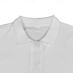 Sale OUKU Men's Golf Shirt Golf Polos Shirts Work Casual Lapel Short Sleeve Basic Modern Plain Vertical Stripes Buttons Summer Spring Regular Fit Black White Wine Khaki Light Grey Golf Shirt