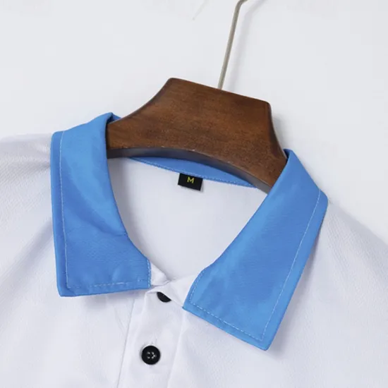 Online OUKU Men's Golf Shirt Golf Polo Work Casual Lapel Short Sleeve Basic Modern Color Block Patchwork Button Spring & Summer Regular Fit Black Dark navy Royal Blue Blue Orange Green Golf Shirt