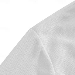 Online OUKU Men's Golf Shirt Golf Polos Shirts Work Casual Lapel Short Sleeve Basic Modern Plain Patchwork Buttons Summer Regular Fit Depression Green Fire Red Black White Light Green Navy Blue Golf Shirt