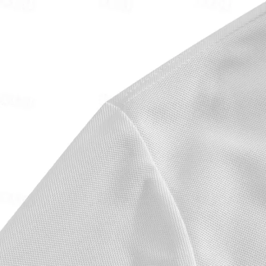 Online OUKU Men's Golf Shirt Golf Polos Shirts Work Casual Lapel Short Sleeve Basic Modern Plain Patchwork Buttons Summer Regular Fit Depression Green Fire Red Black White Light Green Navy Blue Golf Shirt