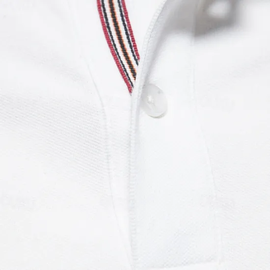 Clearance OUKU Men's Golf Shirt Golf Polo Work Casual Lapel Short Sleeve Basic Modern Deer Button Embroidery Spring & Summer Regular Fit Black White Navy Blue Blue Fuchsia Green Golf Shirt