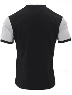 Discount OUKU Men's Golf Shirt Golf Polos Shirts Work Casual Stand Collar Short Sleeve Basic Modern Stripes Buttons Summer Spring Regular Fit White Red Orange Green Gray Golf Shirt
